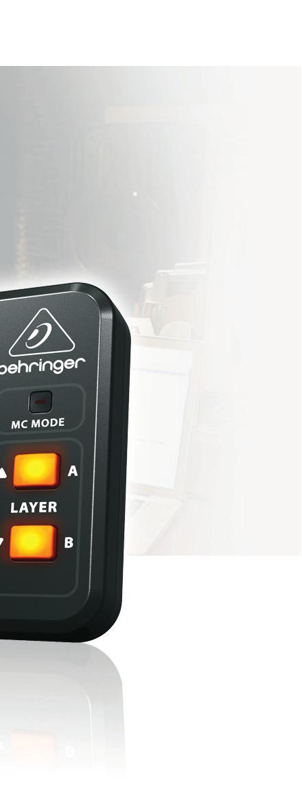 application for in-depth configuration downloadable free of charge from www.behringer.
