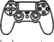 Wired connection guide: PS4 Controller only B1 1. Connect the B1 cable to the bottom of the PS4 controller via the headset socket. 2.