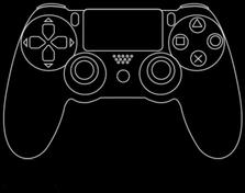 Press and hold the PS button on the PS4 controller until the quick menu appears on screen. 4. In this menu select [Adjust sound and devices] 5.