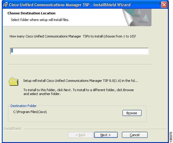 Installation Setup Screen Installation Setup Screen Microsoft Remote Connection Service is disabled, computer reboot is not required; simply restart the Microsoft Telephony Service using the Windows