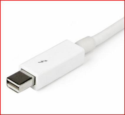Connectors - Apple Thunderbolt Port Extremely fast and versatile technology that allows you to attach super-fast storage