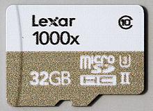 markings 32GB Lexar 1000x Micro