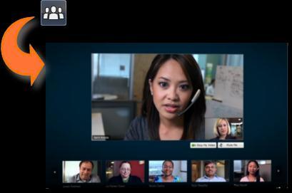 Cisco WebEx : What s New in Release 27.32? High-quality video High-quality video is now available in Event Center: > Video opens automatically when the first panelist turns on his or her webcam.