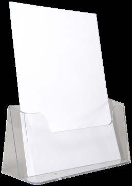 LEAFLET DISPENSERS FREESTANDING LEAFLET DISPENSERS WALL MOUNTED COUNTER STANDING /3 A4 PORTRAIT LEAFLET DISPENSER WALL MOUNTED /3 A4 PORTRAIT