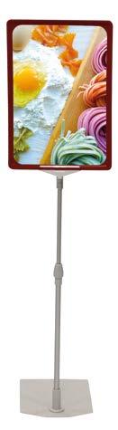 SHOWCARD STANDS SHOWCARD STAND SMALL SHOWCARD STAND LARGE SHOWCARD STANDS & ACCESSORIES A comprehensive range of strong plastic poster holders and accessories, that any garden centre, cash