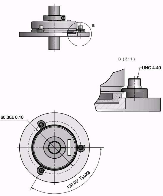 4 MOUNTING DIMENSIONS The following figure shows the
