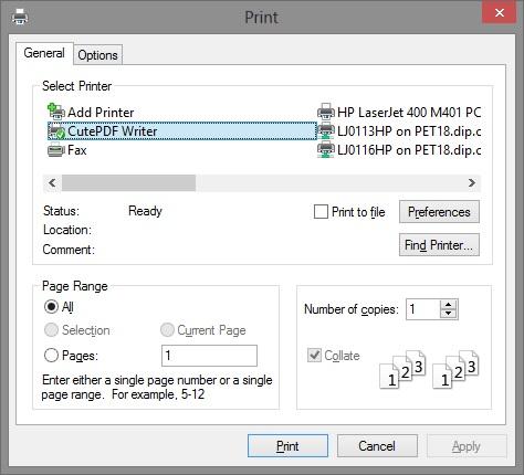 Click OK from this dialog to return to the Print/Preview report dialog. Exit Click the Exit button to close the Print/Preview report dialog.