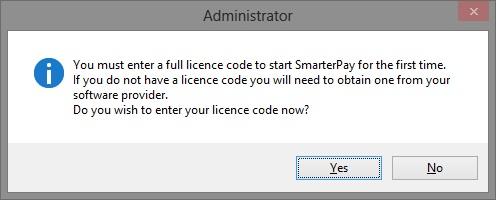 1 Introduction to the Administrator Introduction to the Administrator Before you can begin to use the SmarterPay software to connect to Bacstel-IP, you must enter your licence code and then configure