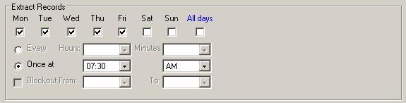 ADMINISTRATOR (AutoPrint) Setup the Dates & Times Add a checkmark to the days of the week you would like to print.