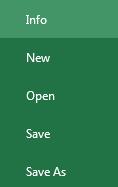 SAVING WORKBOOKS Save: Used for files that have already been saved, replaces a copy in the same place with the same name Save As: Used to