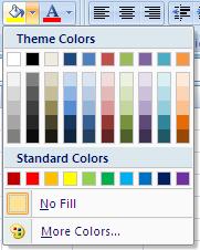 Color-code cell background Provide a