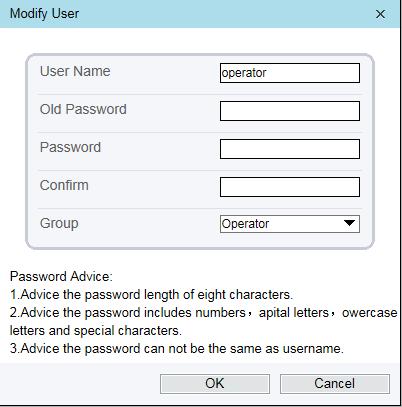 entering an incorrect password for specified number of times. The Privilege Manage permission is required to unlock a user.