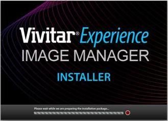Installing the Software You must be connected to the internet to install and run the Vivitar Experience Image Manager software. 1. Insert the installation CD into your CD-ROM drive.
