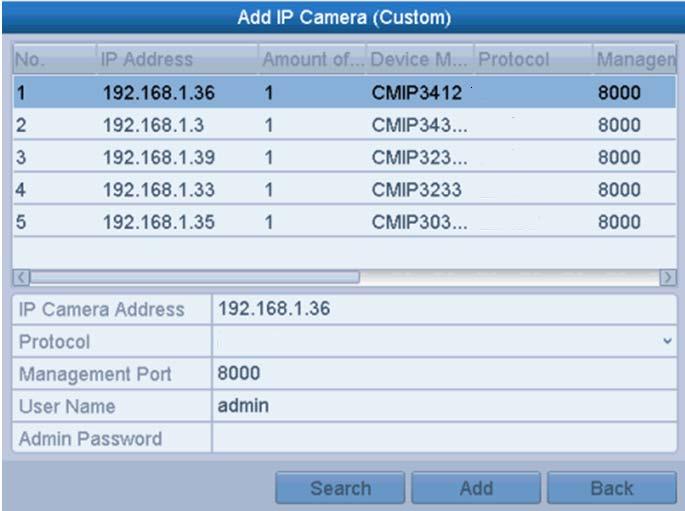 Table 2. 1 Explanation of the icons Icon Explanation Icon Explanation Edit basic parameters of the camera Add the detected IP camera.
