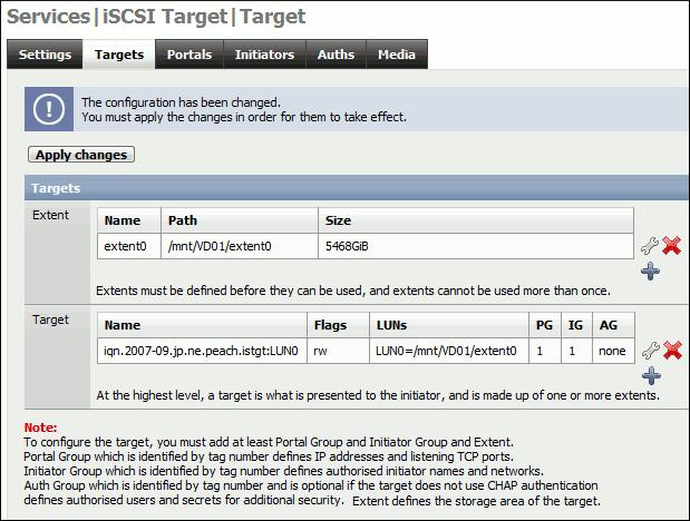 Last update: documentation:howto:create_iscsi_target_from_zfs_volume https://www.xigmanas.com/wiki/doku.php?id=documentation:howto:create_iscsi_target_from_zfs_volume 20