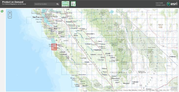 New ArcGIS for Server Extension Incorporating Defense Cartographic workflow