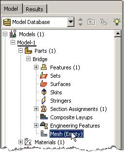 12. Select the Mesh module from the task Module and click on the Assign Element Type icon.