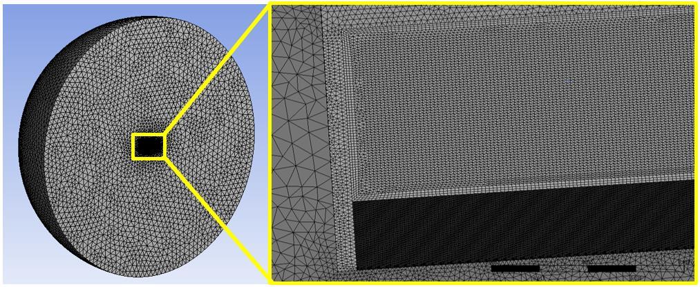 unstructured mesh, the meshing quality is improved and the computing time is also increased to solve for simulation [7].