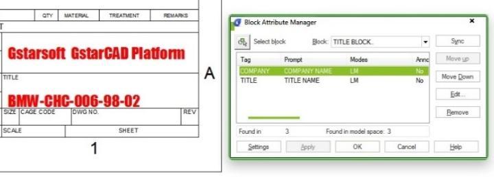 How to add descriptions to blocks? GstarCAD has the ability to add descriptions to the block definitions in the drawing. 1. Issue the BLOCK command. 2.