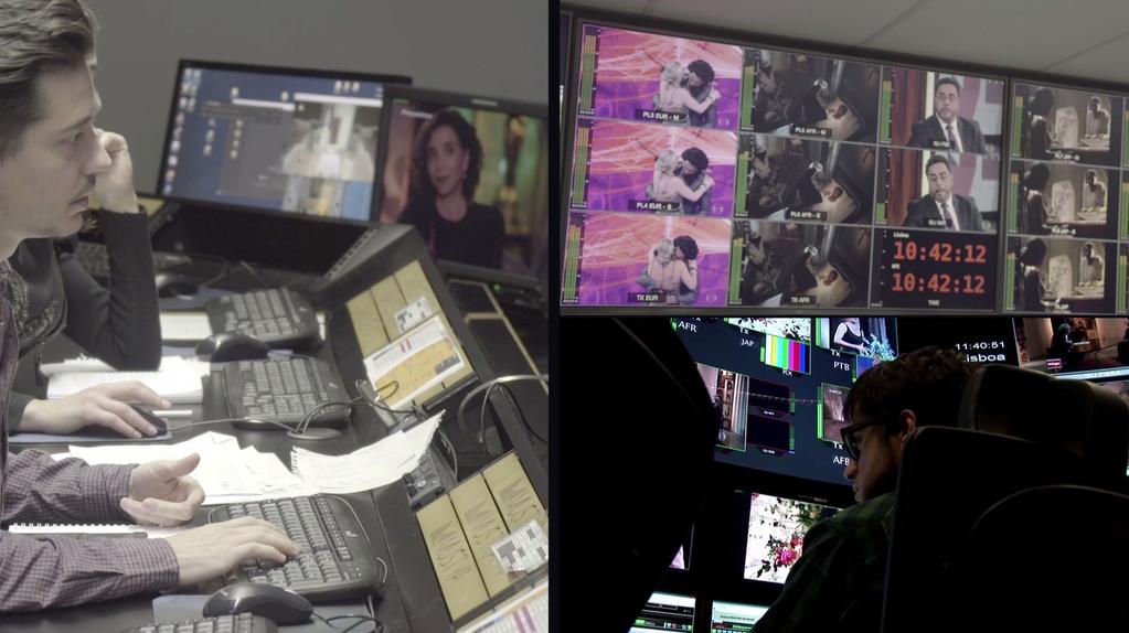 A FLEXIBLE MASTER CONTROL ROOM wtvision s Integrated Broadcasting Solutions wtvision develops integrated solutions for any Master Control Room, offering scalable, flexible and customizable channel