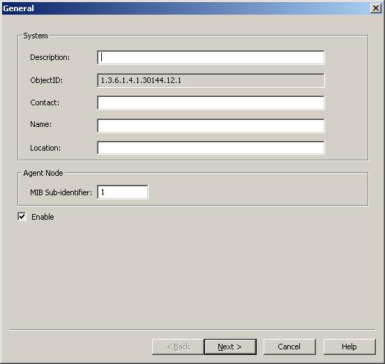 5 SNMP Agent Plug-In Agent Setup For more information on a specific aspect of agent setup, select a link from the list below.