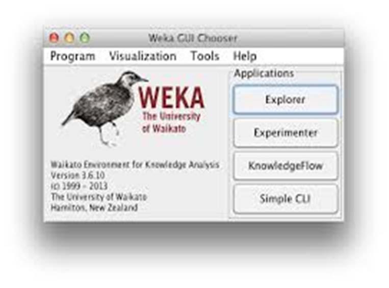 Figure 3: - WEKA INTERFACE (16) WEKA is freely available for download thus it has become one of the most widely used data mining systems.