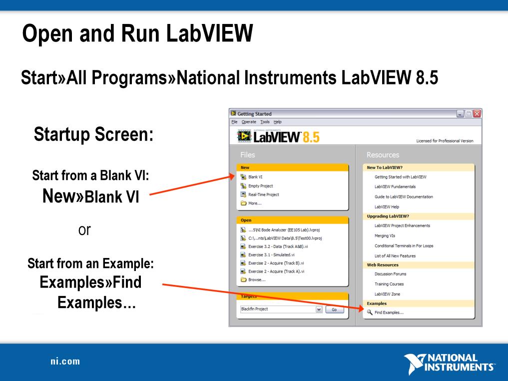 LabVIEW LabVIEW is a graphical programming language that uses icons instead of lines of text to create applications.