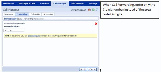 Why does my Call Forwarding not show the Caller ID of the person calling?