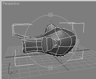 Modelling Organic Objects Choose the Bevel tool dialogue box, that you used before, and add a