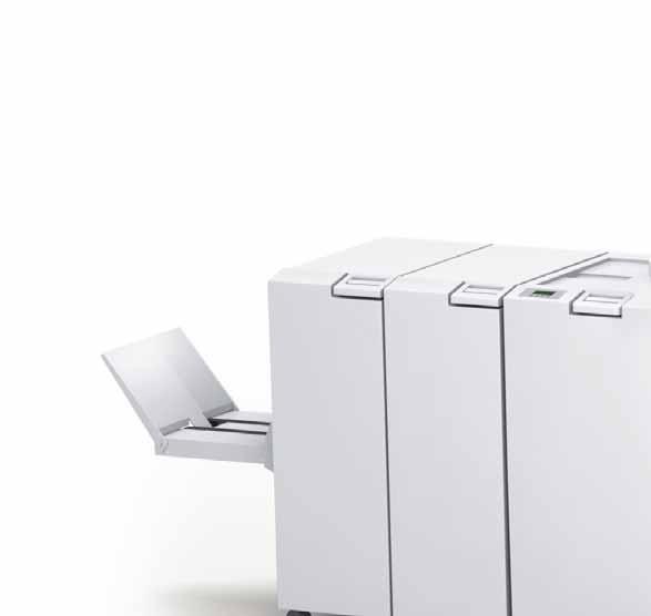 The most versatile in-line document finishing options Fully automate your production workflow In today s increasingly competitive market, it is