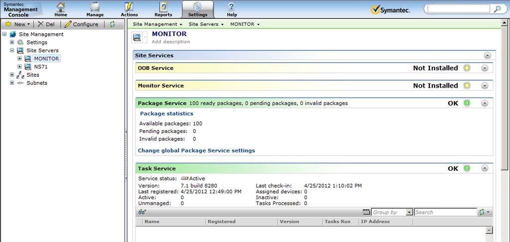 24. On the Symantec Management Agent window, press the Package Delivery tab 25. You should notice the previously invalid packages downloading in the list. This should take about 4 minutes. 26.