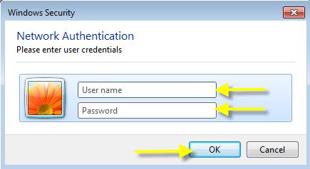 and password and the message shown in step 13 reappears, your password or user name is incorrect. Repeat step 13. 15.