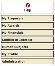 2) Open the Protocol: Step 1: On the My Open Action Items screen, click Human Subjects in the