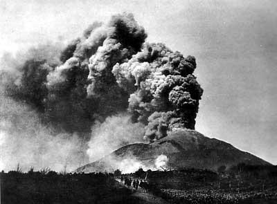 Vesuvio eruption,