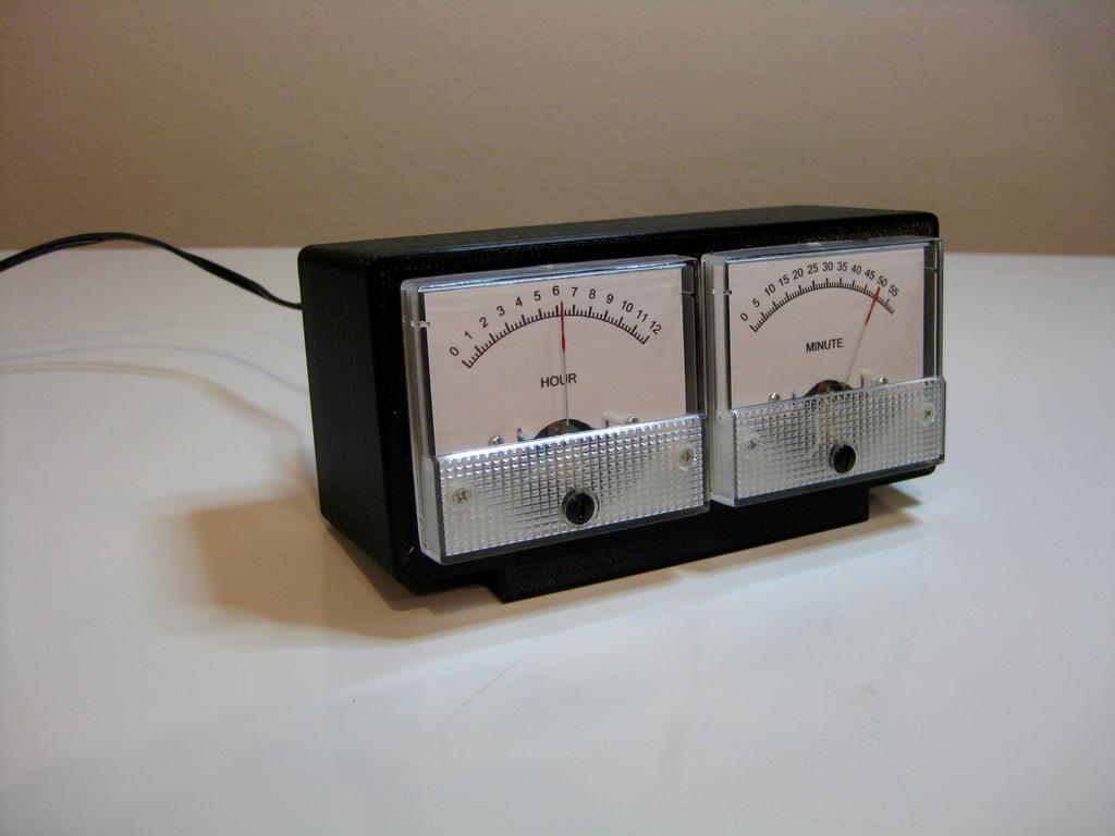 Arduino Panel Meter Clock