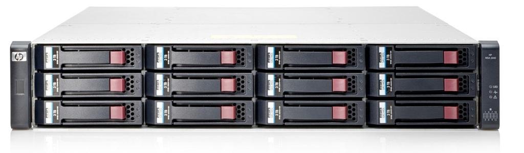 Figure 1: Front view of the HP MSA 2040 Storage (LFF) Key features and benefits Easily managed, highly affordable, highly efficient, and flexible storage consolidation Delivers low cost, consolidate