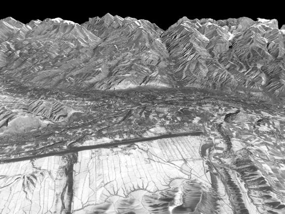 Afghanistan The Great Buddha 3D Visualization of the