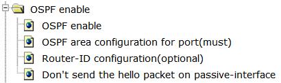 passive-interface", configuration web pages. 4.18.3.1.1 OSPF enable.