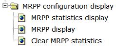 page appears.you can enable or disable the MRPP domain. 4.24.4 MRPP configuration display.