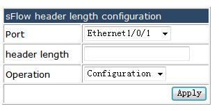 4.32.6 sflow data length configuration.