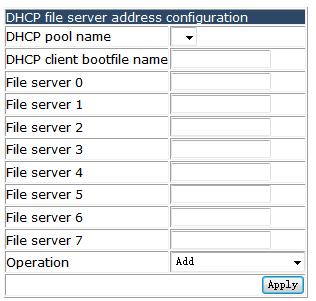 .2.1.5 DHCP file server address configuration.
