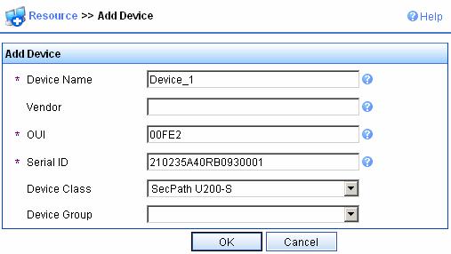 Manually The status of a manually added CPE device is unknown, or in other words, imc BIMS considers the device a virtual device before the device accesses imc BIMS.