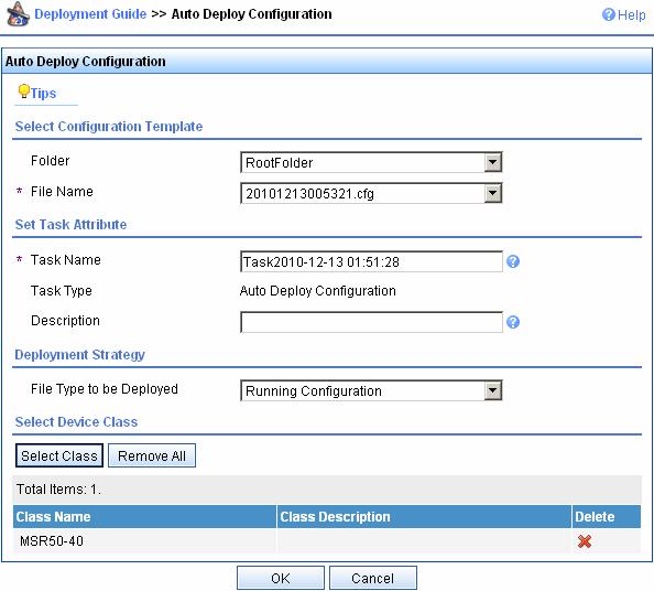 Click the Configuration tab and select Deployment Guide in the navigation tree.