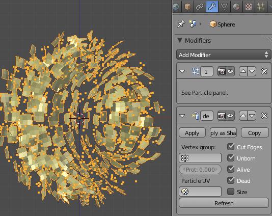 Chapter 14 Particle Systems & Interactions Using the Explode Modifier The Explode modifier adds a nice touch to making something explode.