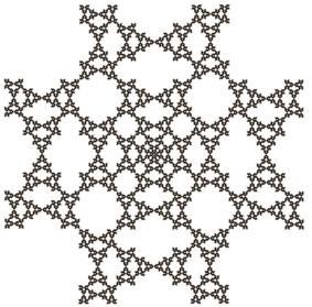 (a) (b) (c) Figure 12: Gasket fractals tiled with R