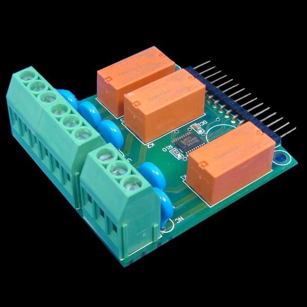 Daughter Card Connection Detail & Installation 3 Relay Digital Output Expansion Board: (PR0461) Appendix