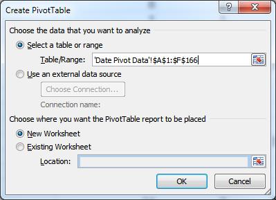 File Name: Pivot Table Labs.