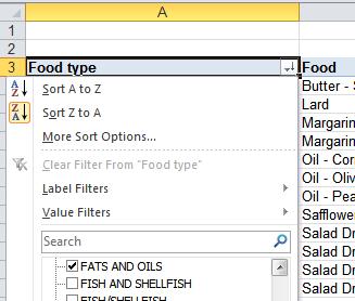 6. Change the layout of your pivot table to tabular. (How? Pivot Table Tools Design Ribbon, Report Layout button, select Tabular format.) 7.