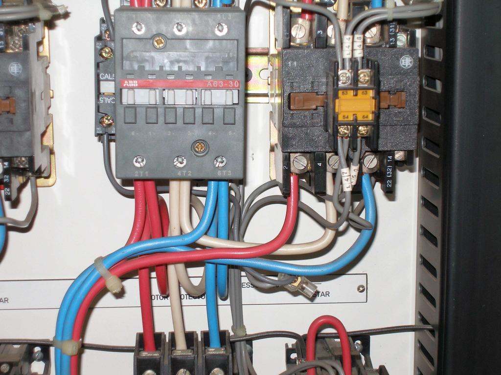 Inspected Equipment Mechanical Services Switchboard Located Level 4 Plant Room Operator: Reference Image Equipment Compressor 3 Motor Starter Equipment Type ABB A-63 Additional Information Date