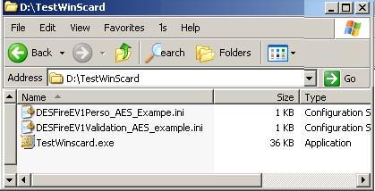 2.2 Installing the SW tool 2.2.1 TestWinScard TestWinScard [S_TWNC] Tool is provided as ZIP file. Unzip the content in one directory and then run the TestWinsCard.exe Fig 5.